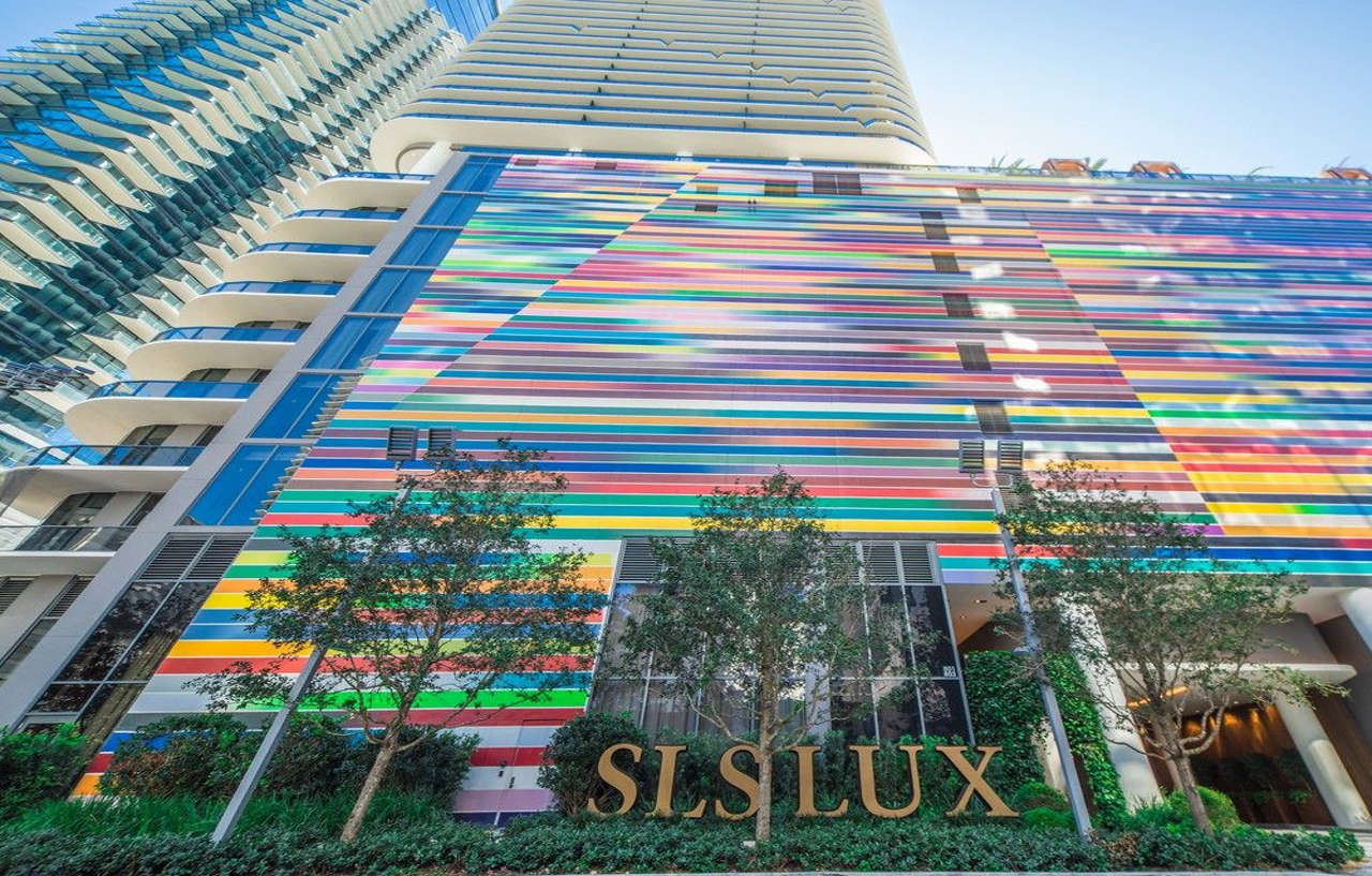 Sls Lux Brickell Hotel Miami Eksteriør billede